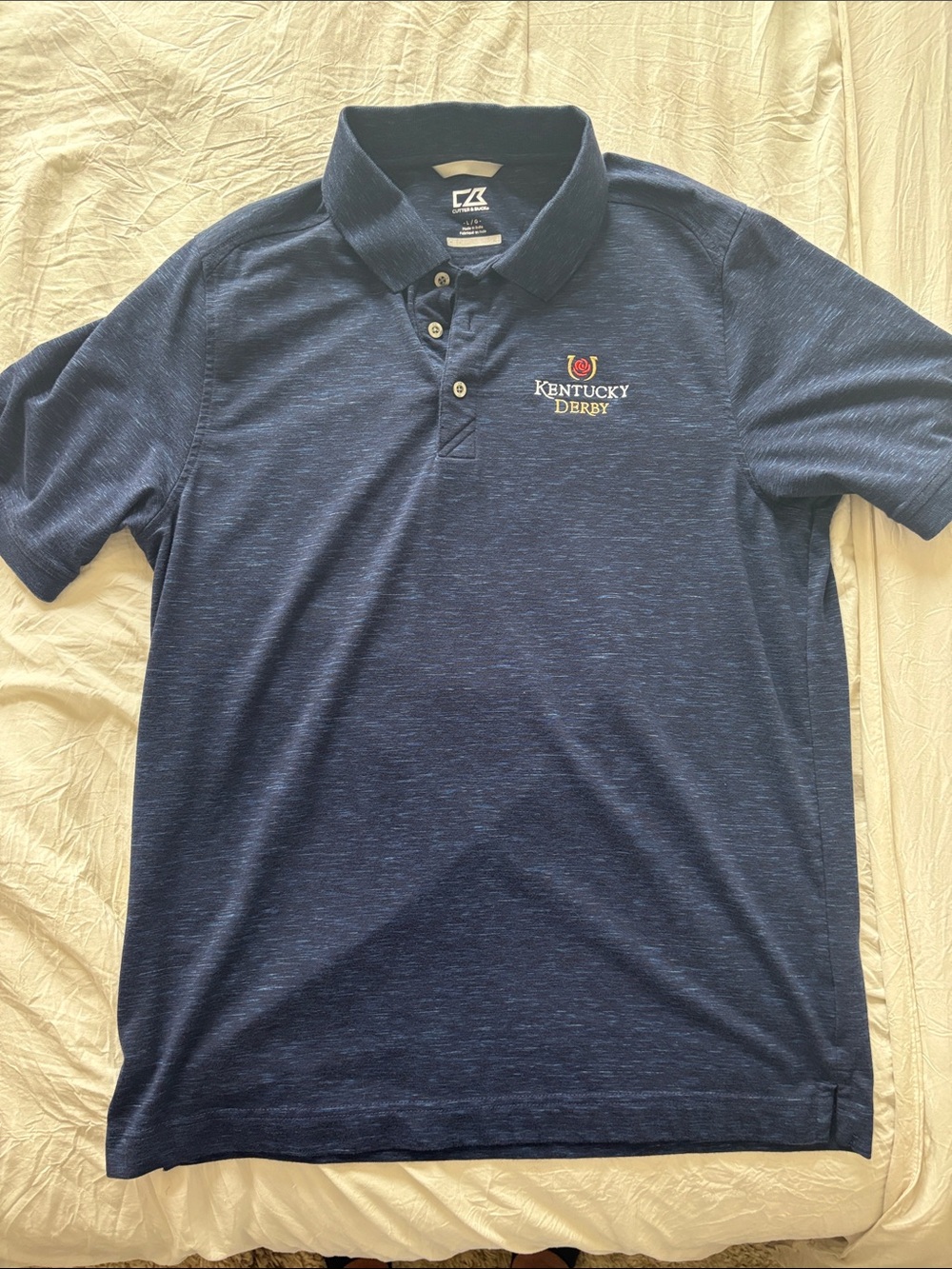 Cutter and Buck Kentucky Derby Performance Golf Polo